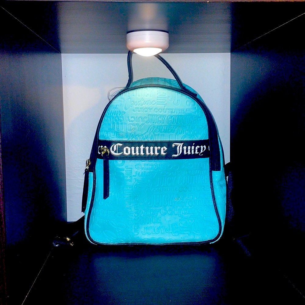 Blue Juicy Couture small book bag